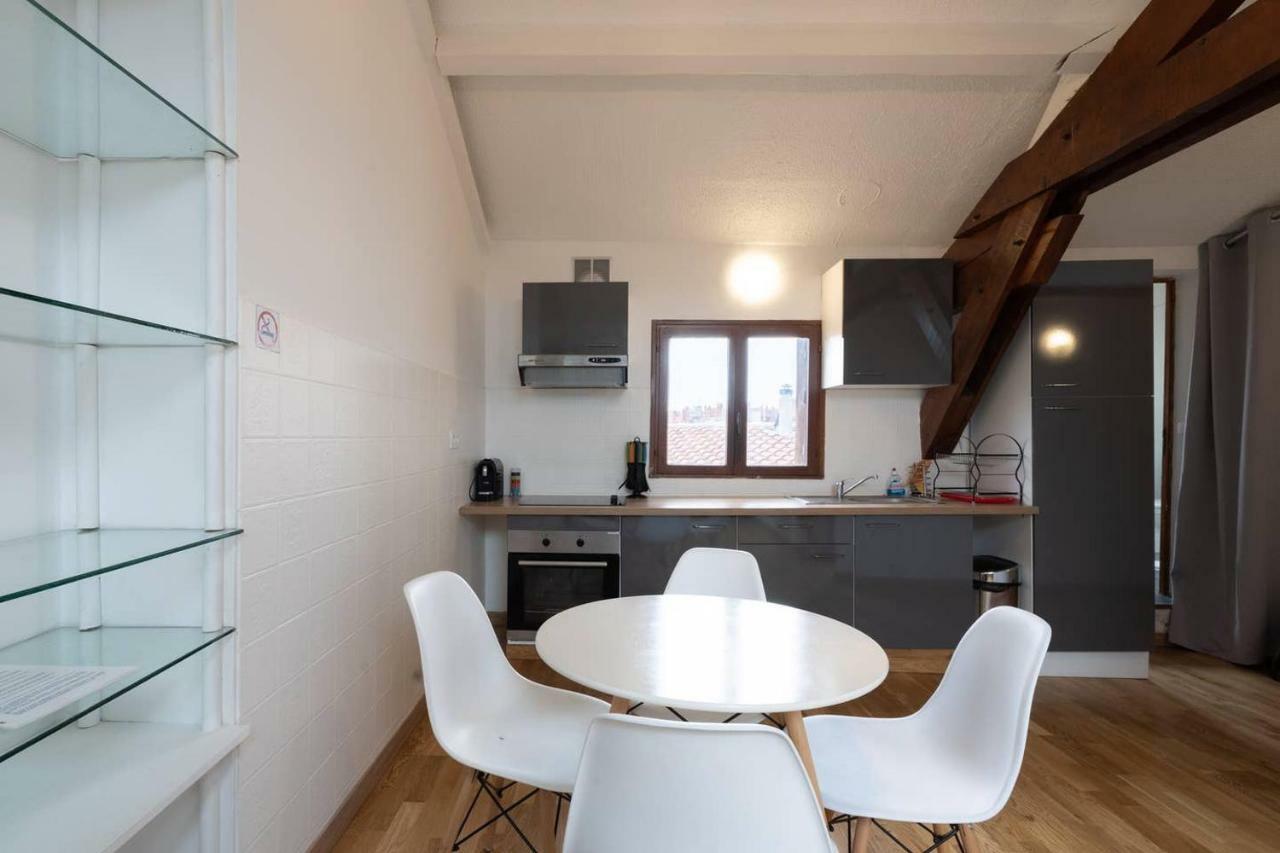 Appartement 7 - tout équipé, fonctionnel - Carmes, Toulouse Exterior foto